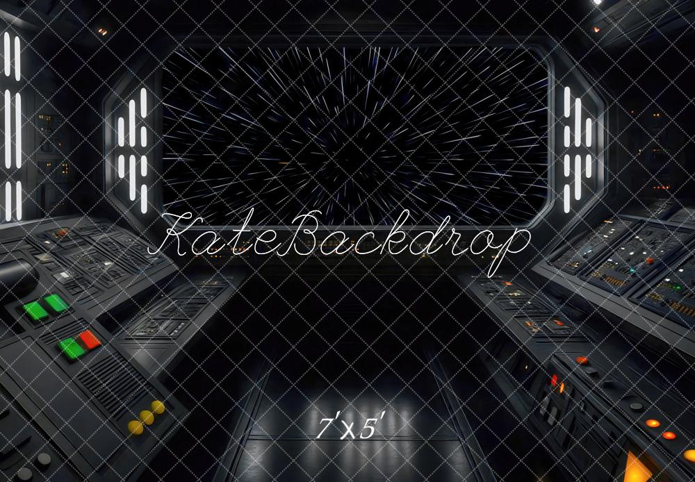 Kate Spaceship Command Center Backdrop Designed by Mini MakeBelieve