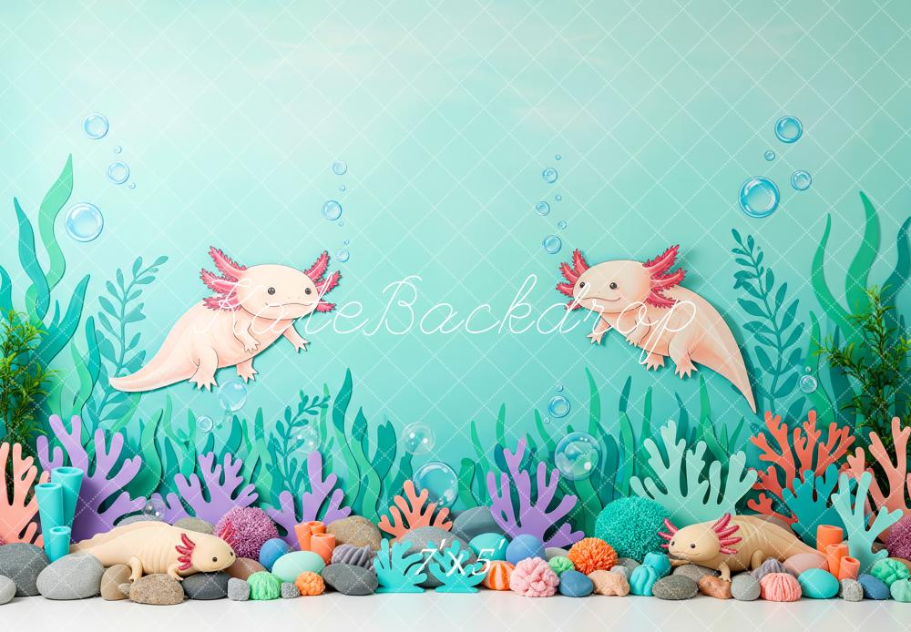 Kate Underwater Coral Reef Backdrop Designed by Patty Roberts