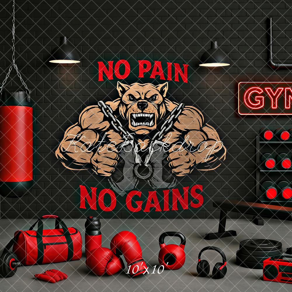 Fondo Motivacional de Fitness de los Hermanos del Gimnasio diseñado por Ashley Paul