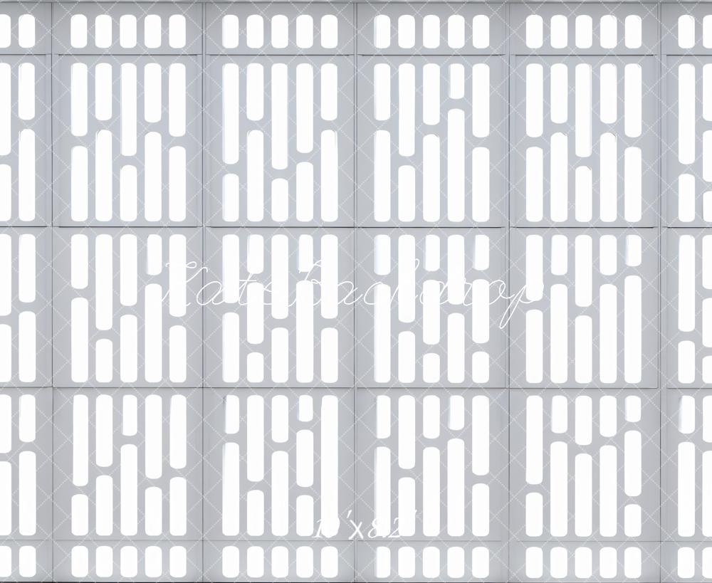 Kate Gray Abstract Sci Fi Wall Printed Backdrop Designed by Mini MakeBelieve