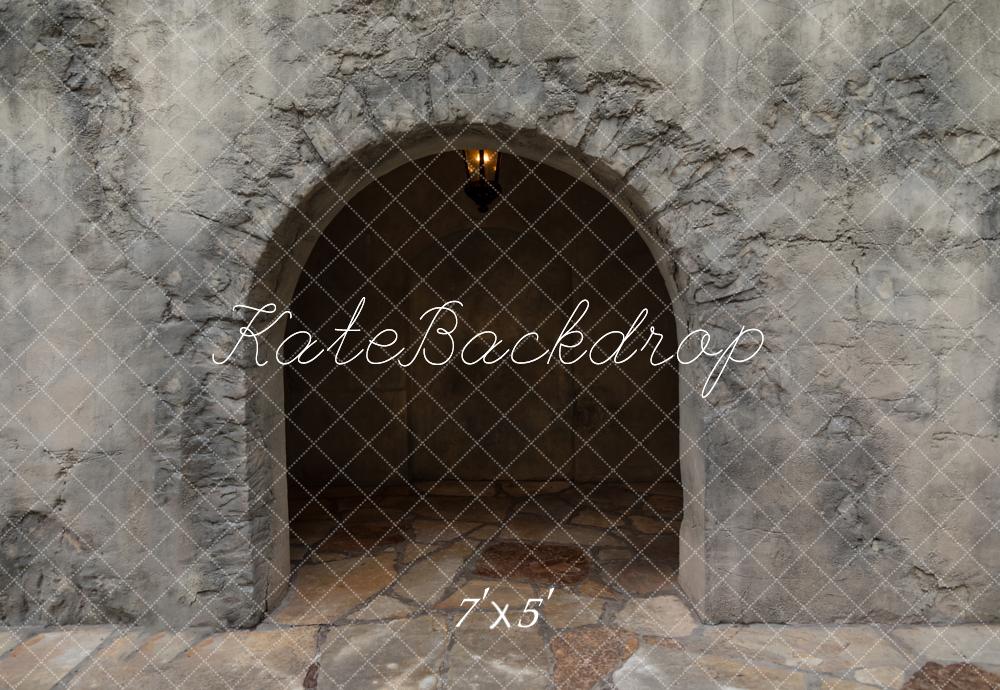 Kate Medeival Stone Arch Architecture Backdrop Designed by Michele Ernst Photography