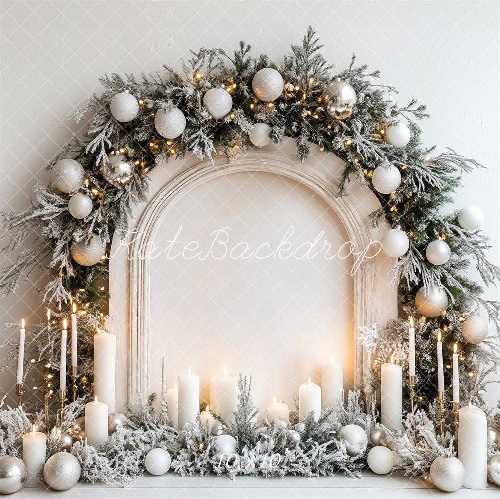Kate Christmas Tree Arch Candle Backdrop Designed by Patty Roberts