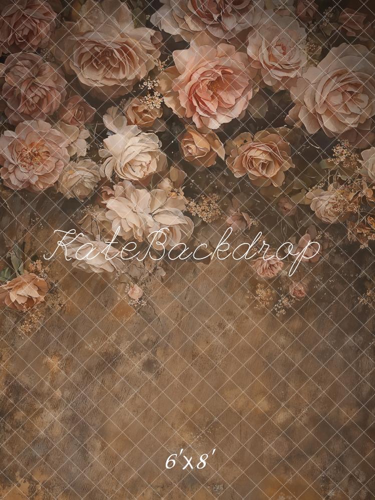 Kate Fine Art Vintage Floral Backdrop Designed by Emetselch
