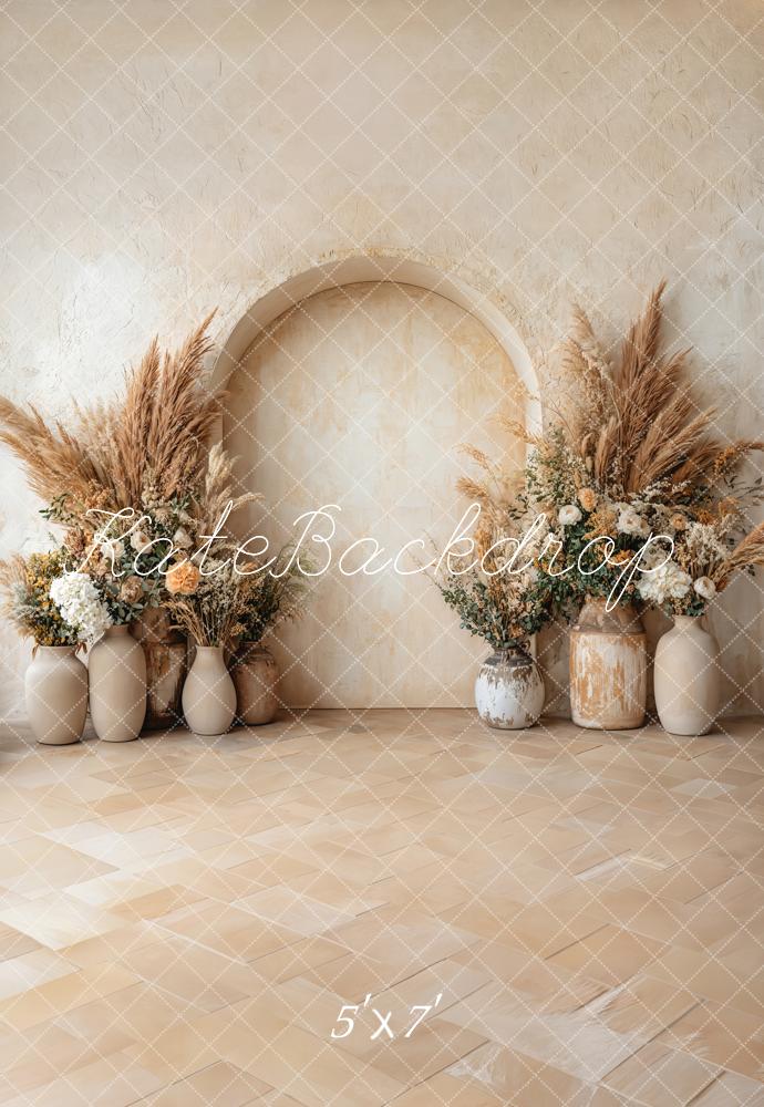 Vaso di Fiori ad Arco Neutro Boho Progettato da Emetselch