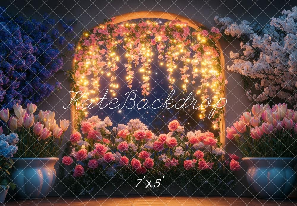 Archi di Fiori Illuminati da Fata Progettato da Mini MakeBelieve