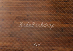 Kate Brown Wood Plank Floor Printed Backdrop Designed by Kate Image