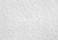 Kate White Pebble Stone Printed Backdrop Designed by Mini MakeBelieve