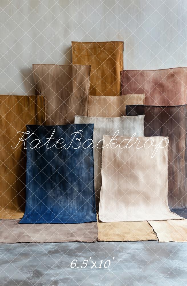 Kate Abstract Texture Color Blocks Backdrop Designed by Emetselch