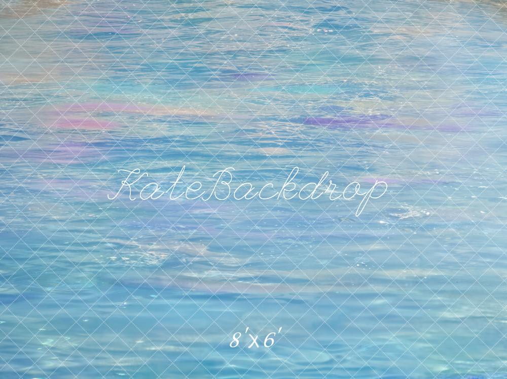 Fondo de Suelo de Gradiente Azul Acuarela Diseñado por Emetselch