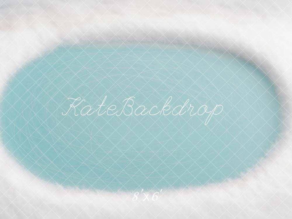 Winter Blue Icerink Floor Foto Achtergrond Designed by Ashley Paul