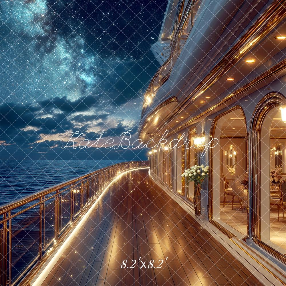 Kate Luxury Ship Cruise Night Sky Backdrop Designed by Mini MakeBelieve