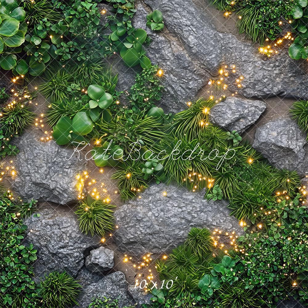 Sfondo per pavimento in erba verde da fata progettato da Mini MakeBelieve