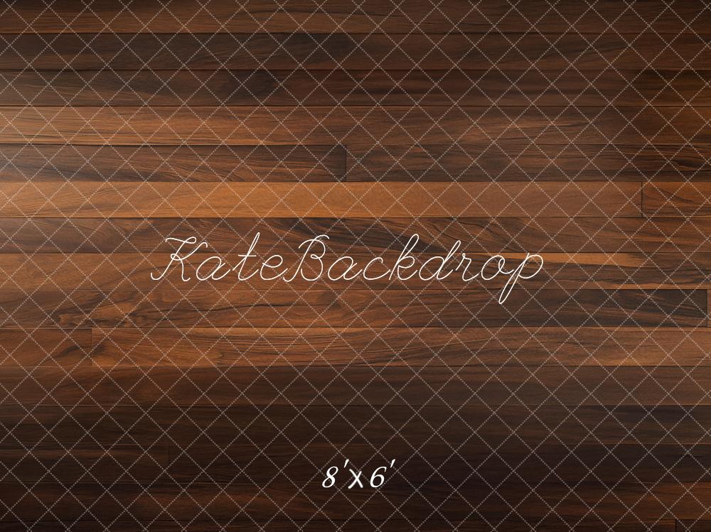 Kate Brown Wood Floor Backdrop Designed by Mini MakeBelieve