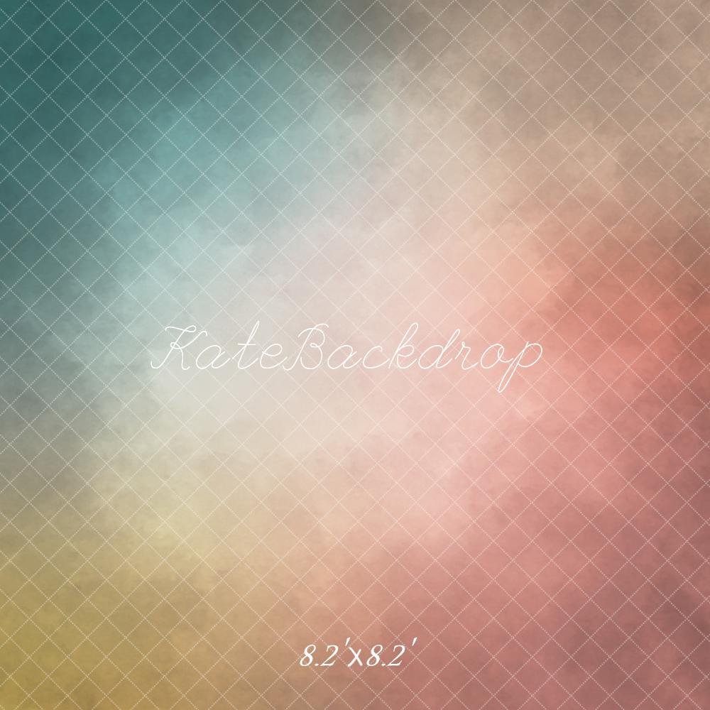 Fine Art Kleurrijke Abstracte Textuur Portret Foto Achtergrond Designed by GQ