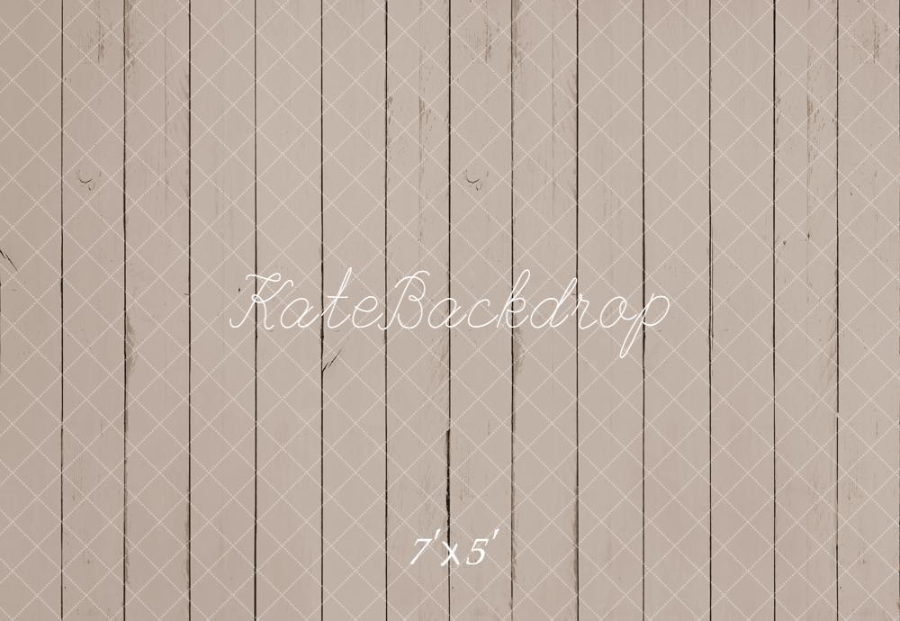 Kate Beige Wooden Plank Floor Backdrop Designed by Kate Image