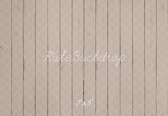 Kate Beige Wooden Plank Floor Printed Backdrop Designed by Kate Image