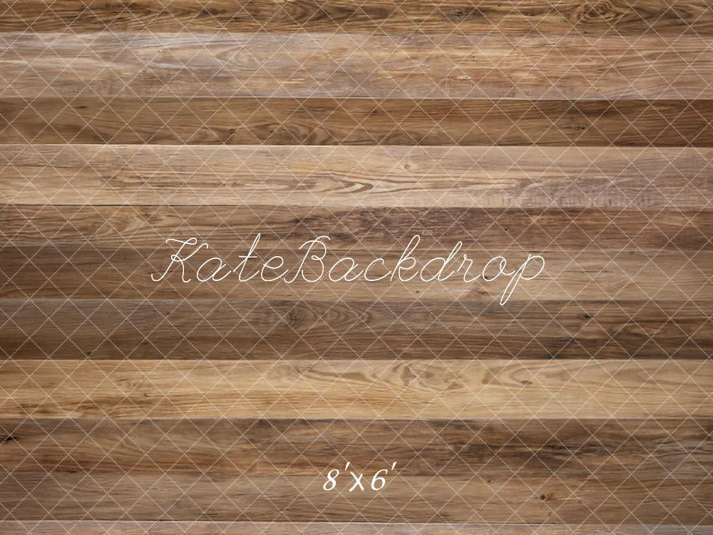 Kate Brown Wood Plank Floor Backdrop Designed by Kate Image