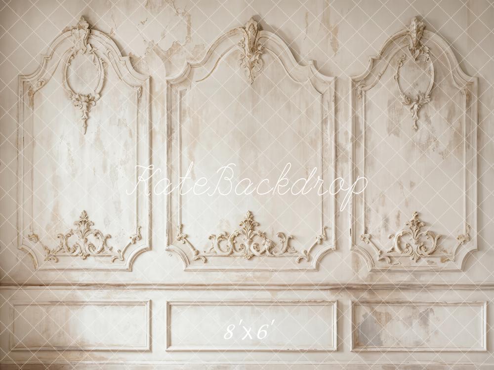 Kate Cream Vintage Ornate Panel Wall Backdrop Designed by Kate Image