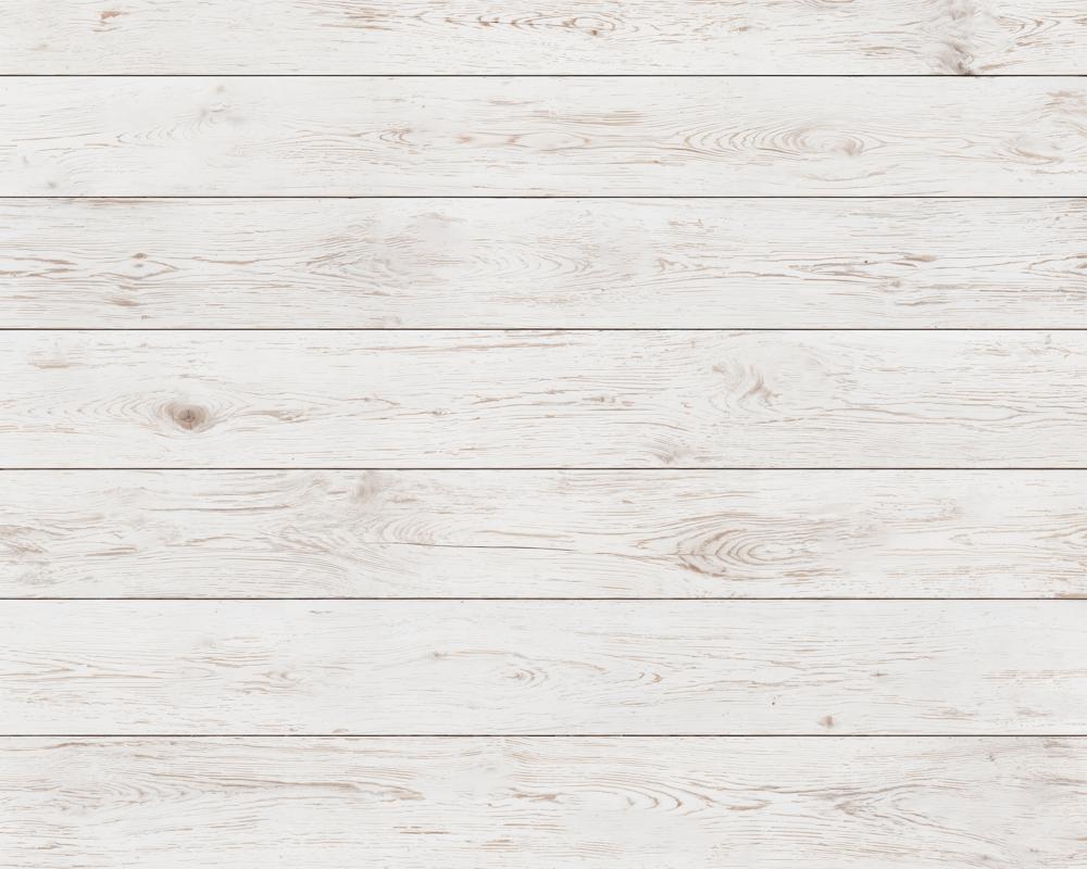 Kate White Wood Plank Floor Printed Backdrop Designed by Kate Image