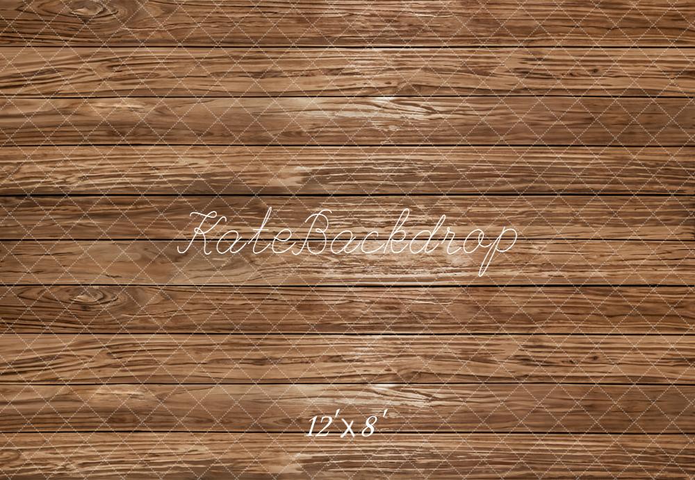 Kate Brown Wooden Plank Floor Backdrop Backdrop Designed by Emetselch