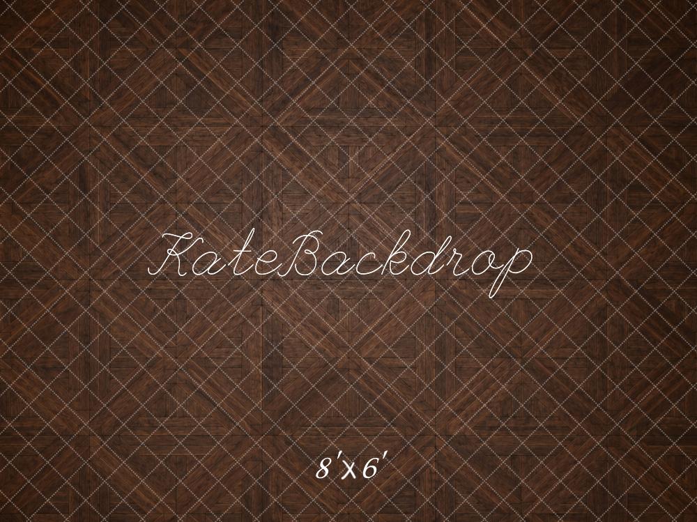 Kate Brown Herringbone Floor Printed Backdrop Printed Backdrop Designed by Vertigo Productions