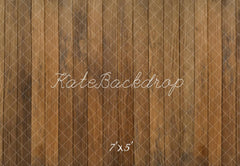 Fondo de piso de madera marrón claro diseñado por Kate Image