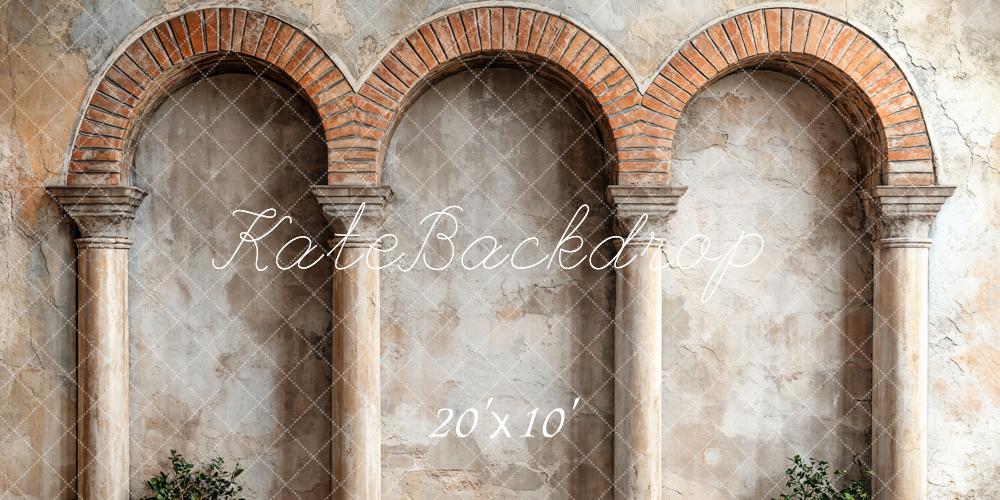 Vintage Boogkolommen Foto Achtergrond Designed by Emetselch