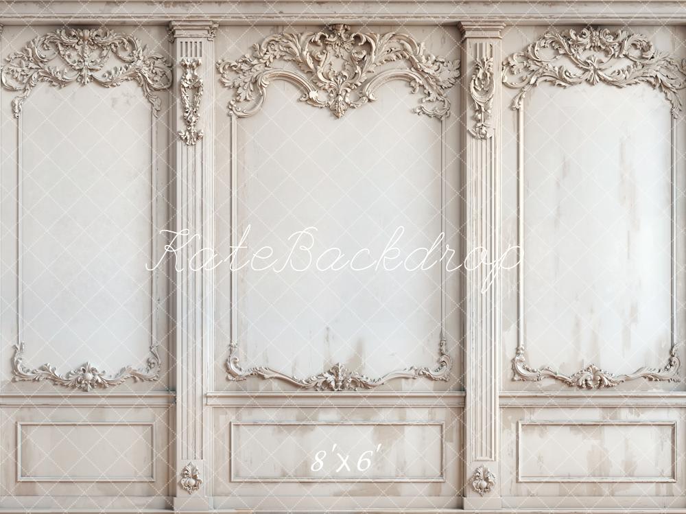 Kate Elegant Vintage Carving Wall Backdrop Designed by Kate Image