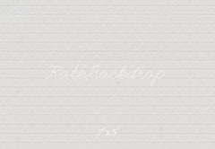 Kate Gray Diamond Lattice Wood Planks Printed Backdrop Designed by Kate Image
