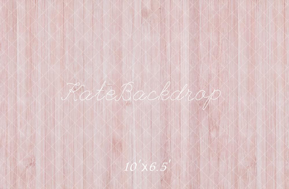 Fondale in legno rosa con texture progettato da Kate Image