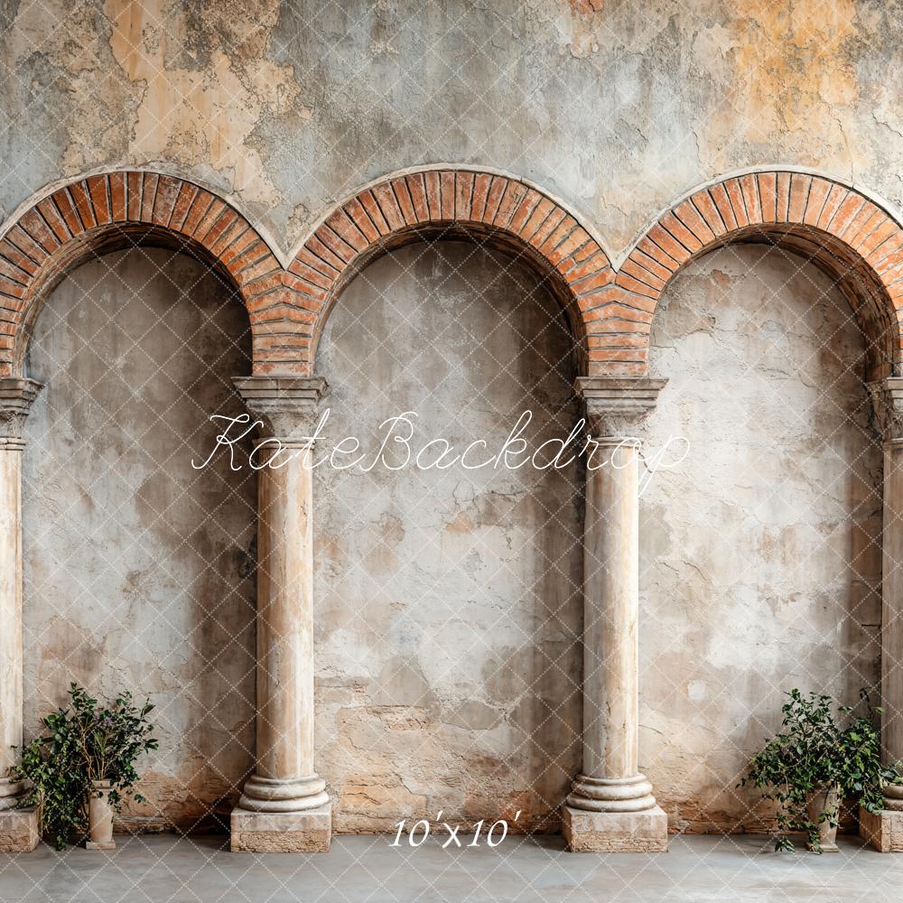 Vintage Boogkolommen Foto Achtergrond Designed by Emetselch