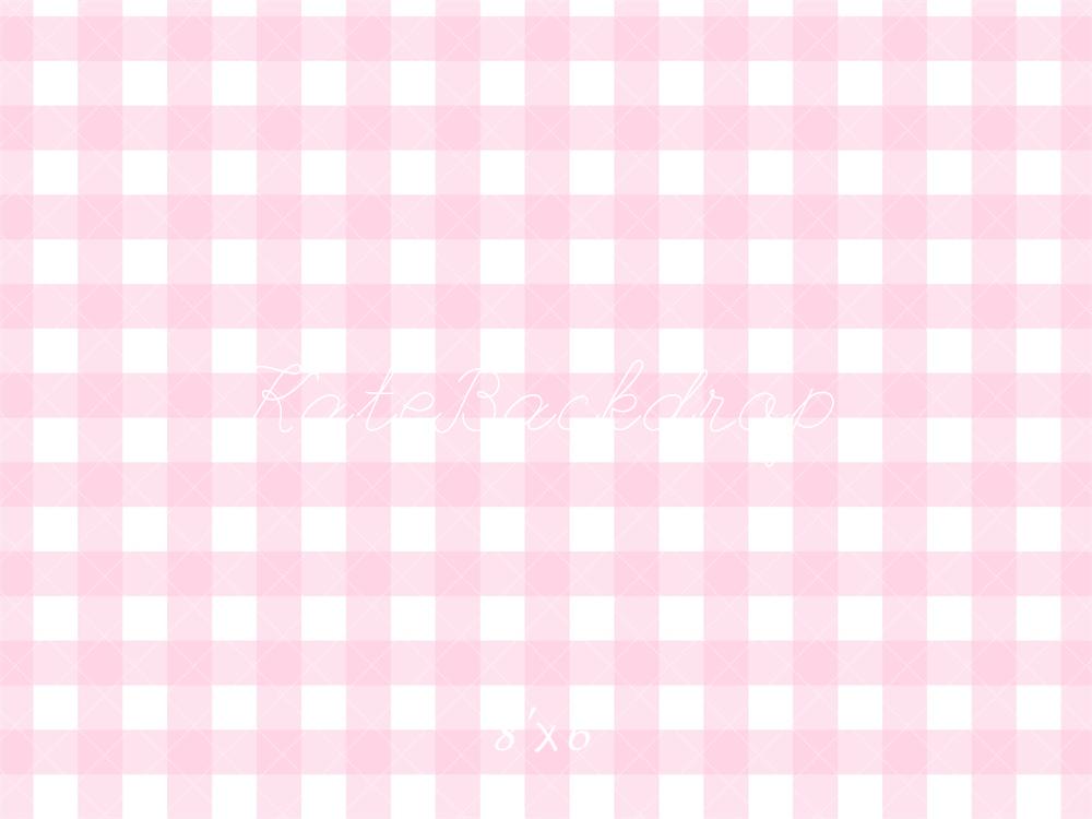 Fondo de cuadros rosas diseñado por Mandy Ringe Photography