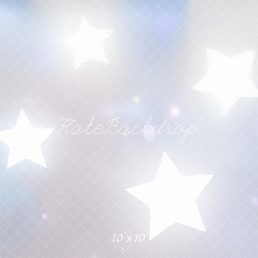 Fondo Blanco Estrellado Diseñado por Mini MakeBelieve