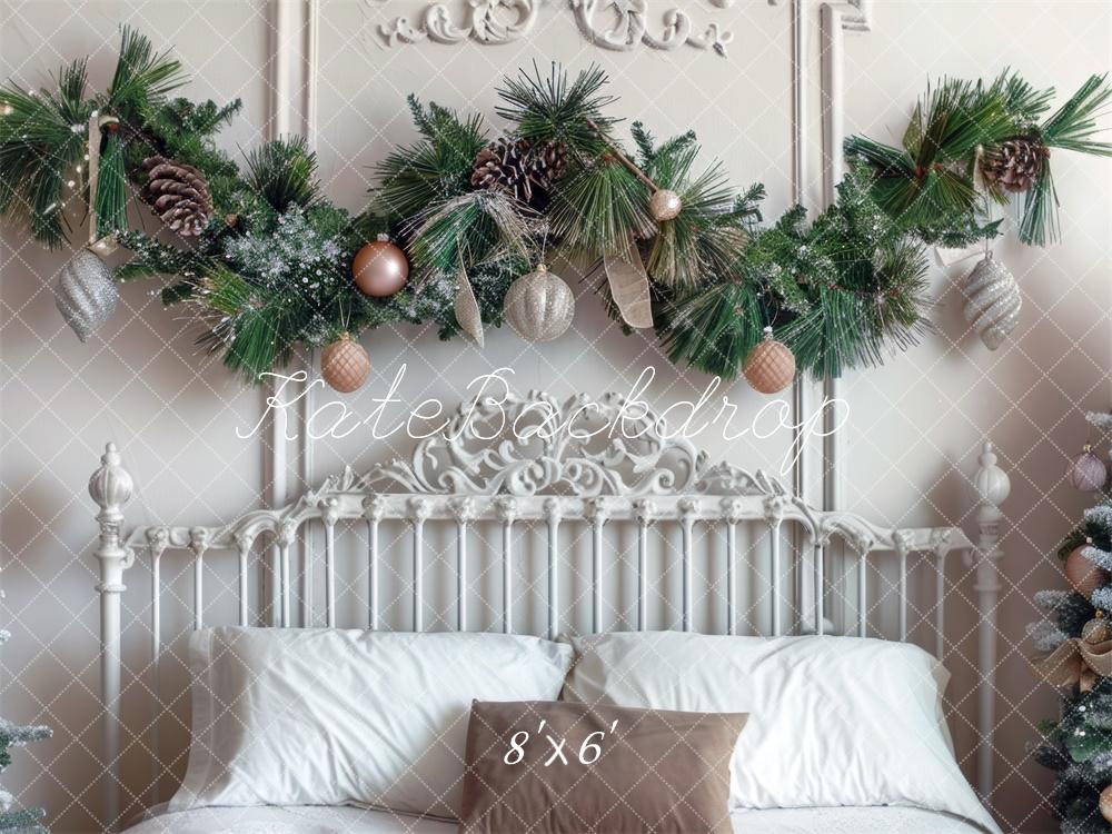 Kate Christmas Headboard Bedroom Backdrop Designed by Mini MakeBelieve