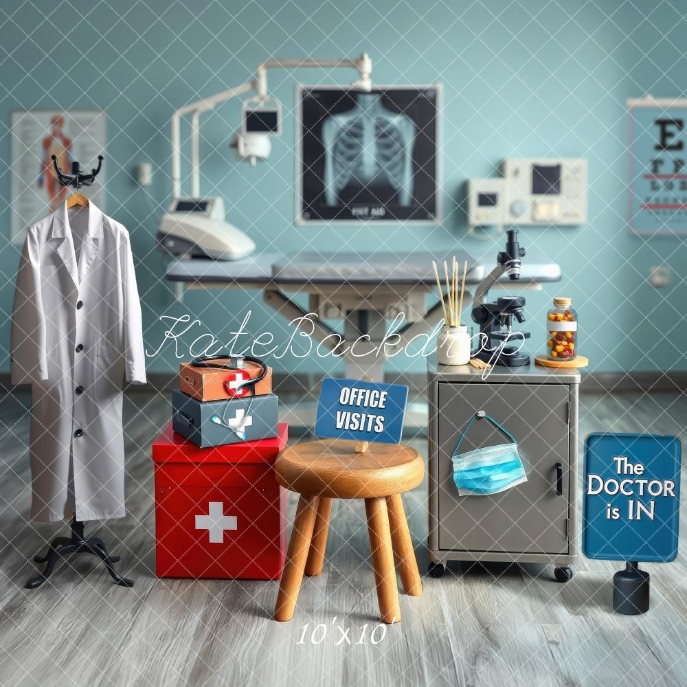 Dokter Medische Kantoor Foto Achtergrond Designed by Laura Bybee