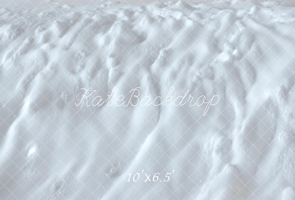 Kate Winter White Snow Floor Backdrop Backdrop Designed by Kate Image