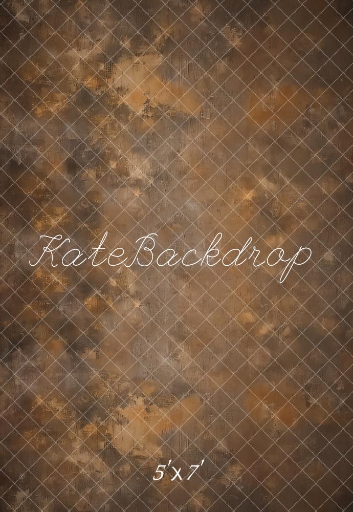 Kate Abstract Brown Vintage Texture Backdrop Designed by Emetselch