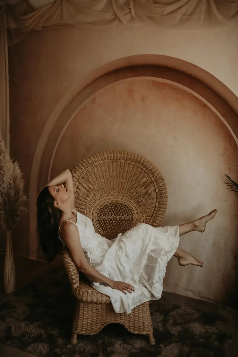 Kate Boho Art Arch Wall Backdrop Designed by Kate Image(note:with a little reddish brown)