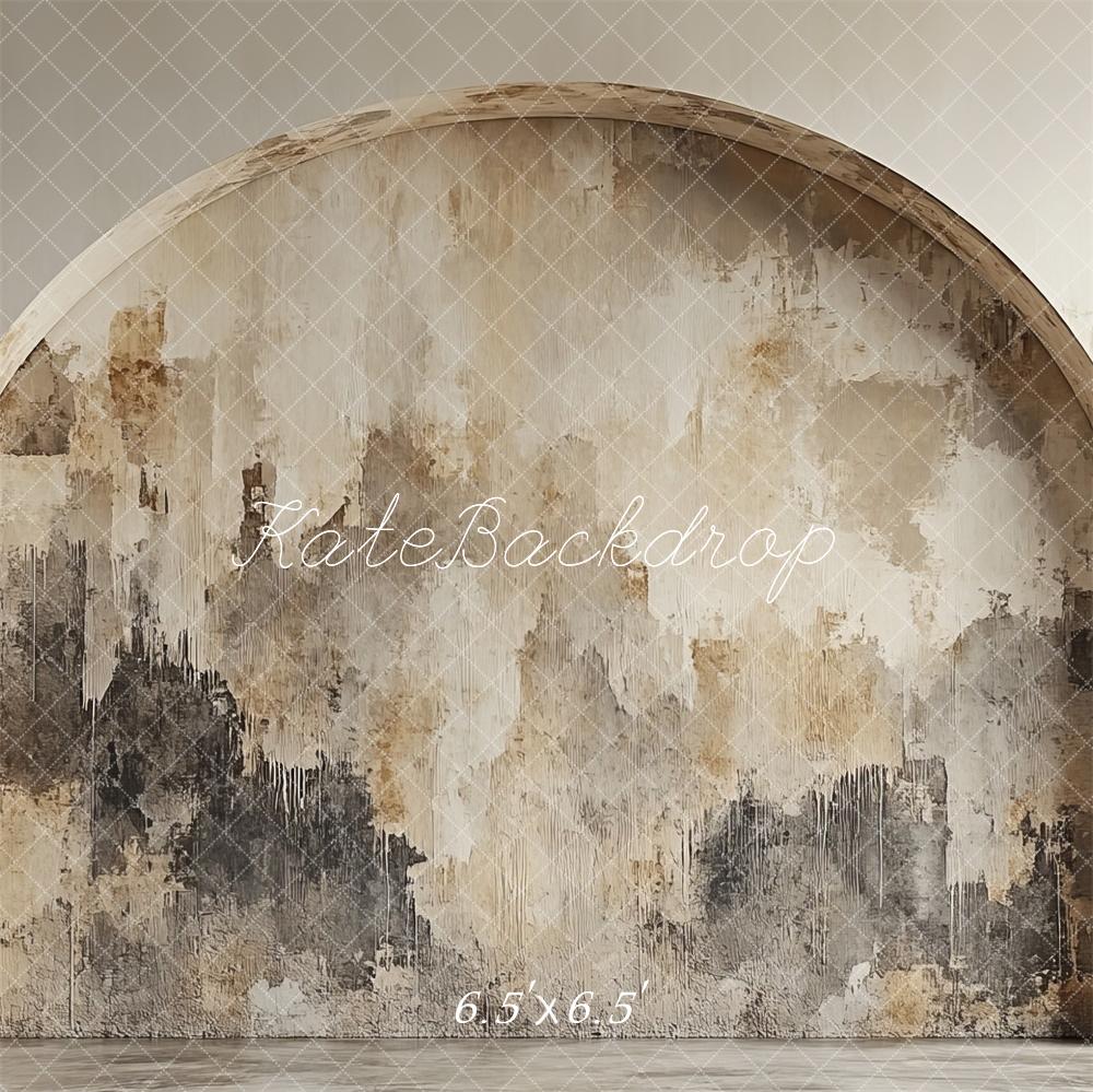 Kate Abstract Mottled Arch Wall Backdrop Designed by Mini MakeBelieve