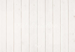 Kate White Wood Plank Floor Printed Backdrop Designed by Emetselch