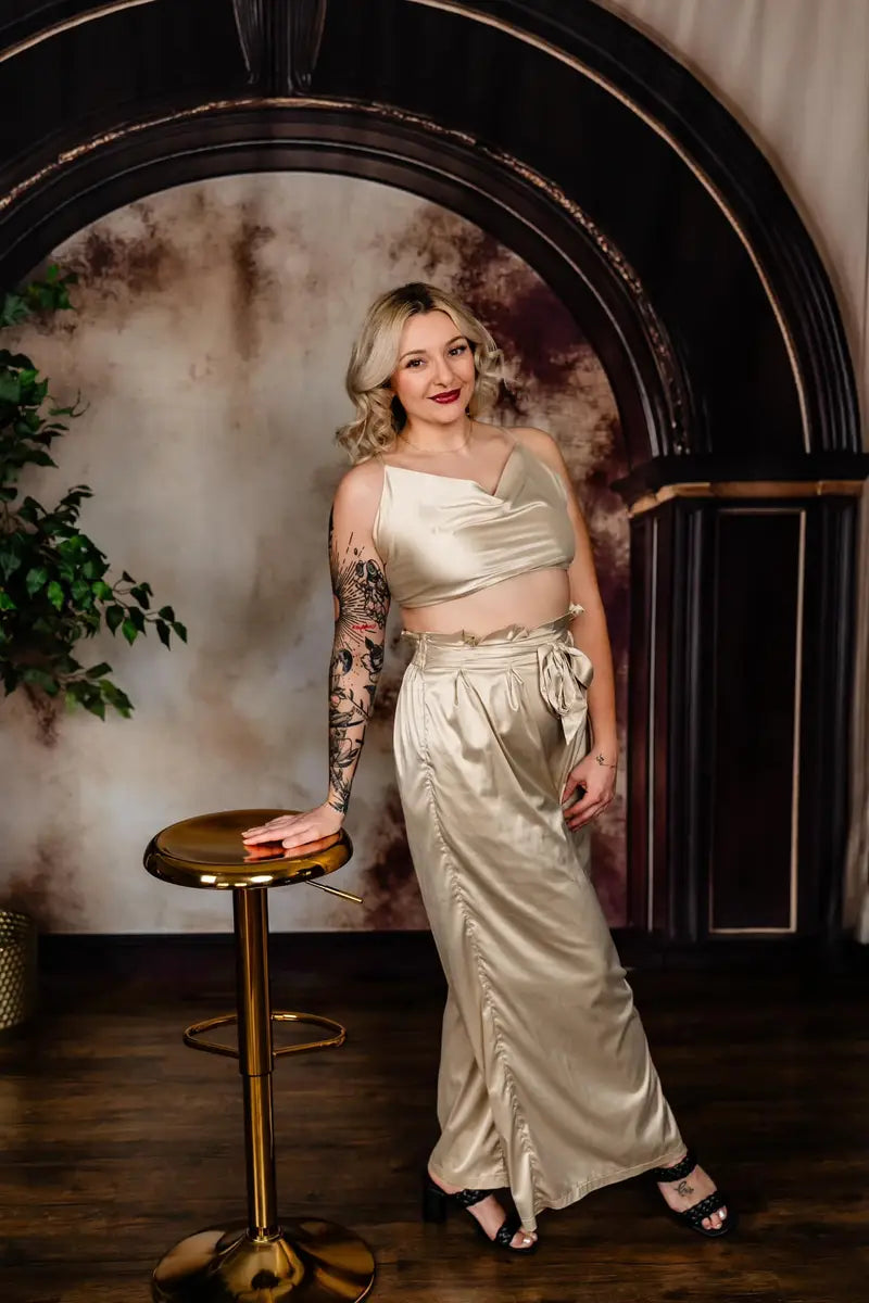 Kate Father's Day Elegant Arch Vintage Backdrop Designed by Mini MakeBelieve