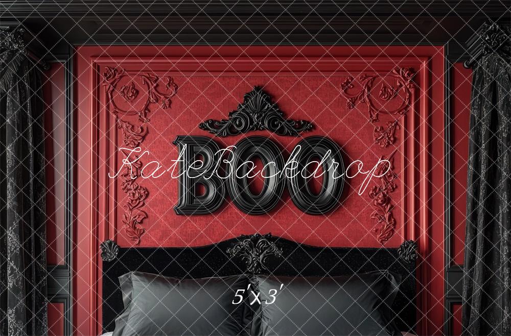 Fondo Gótico de Halloween Boo Diseñado por Mini MakeBelieve