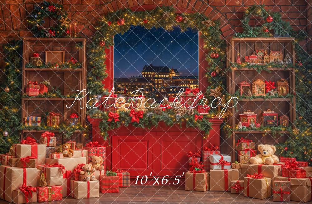 Kate Christmas Garland Window Shelves Gift Toys Backdrop Designed by Emetselch