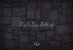 Kate Dark Cobblestone Floor Printed Backdrop Designed by Emetselch