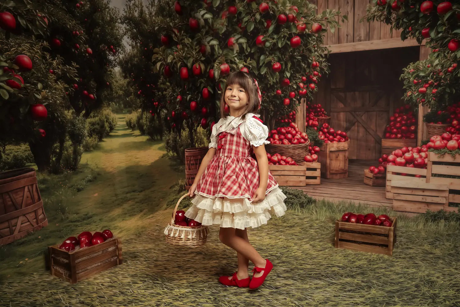 Valentine's Pink Candy House Foto Achtergrond Designed by Mini MakeBelieve