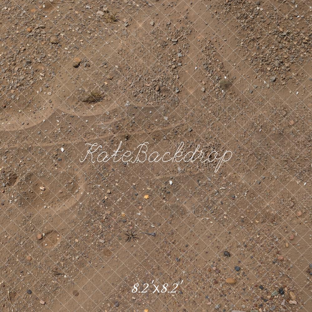 Kate Brown Sand Texture Floor Backdrop Designed by Kate Image