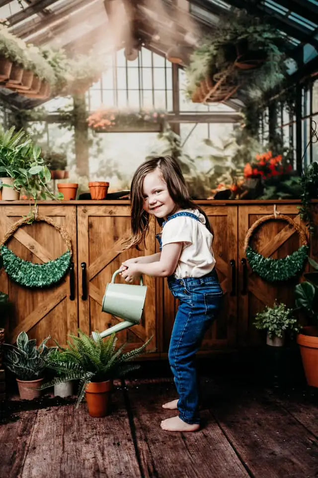 Kate Spring Greenhouse Backdrop Designed by Abbas Studio
