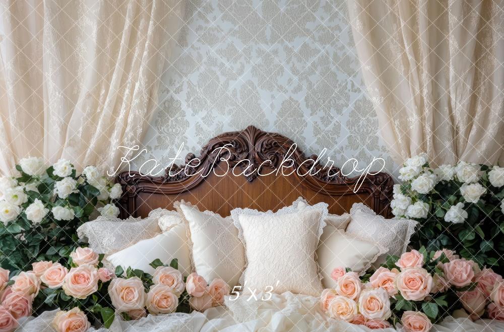 Fondo de Cabecera Floral Elegante diseñado por Mini MakeBelieve