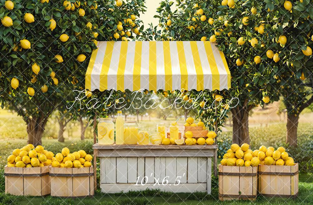 Kate Summer Lemon Stand Orchard Backdrop Designed by Emetselch
