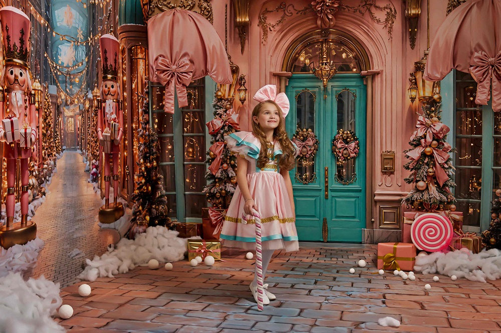 Kate Christmas Pink Candy Shop Room Set Photo Kit Photography Backdrops&Props Themed Bundle